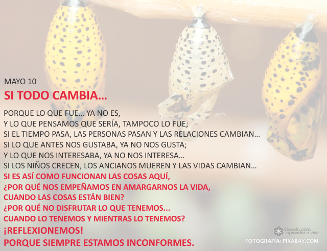 Si todo cambia...